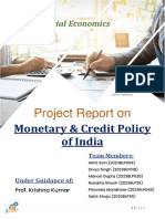 Group3 - Monetory & Credit Policy