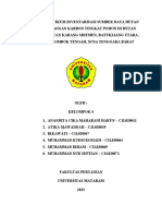 Laporan Praktikum Inventarisasi Sumber Daya Hutan Estimasi Cadangan Karbon Tingkat Pohon Di Hutan Kemasyarakatan Karang Sidemen