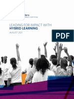 Leading For Impact With Hybrid Learning