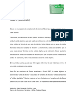 Documento de Apoyo - Solver