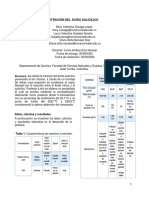 Informe No. 5 Nitración Ácido Salicílico