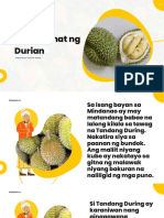 Ang Alamat NG Durian