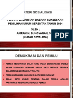 Sosialisasi Pengawasan Partisipatif 2 November 2022