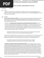 Riverbed Support S14534 - Optimizing Microsoft Remote Desktop Protocol &#x28 RDP&#x29 Connections