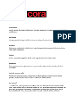 Cora Prezentare