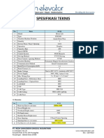 SpekTek Lift FUJI Project Wisma Prajurit TMII