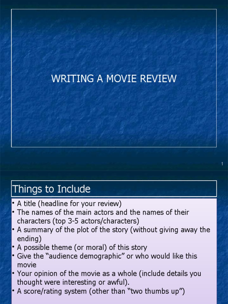 Movie Review F5 | PDF