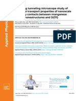 Scanning Tunneling Microscope Study of Electrical Transport Properties