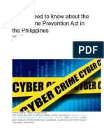 All You Need To Know About The Cybercrime Prevention Act in The Philippines