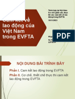 2. Cam kết lao động và cơ chế thực thi trong EVFTA