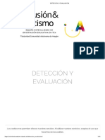 Detección y Evaluación