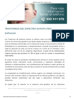 Definicion y Tipos TEA - Fundación Adana