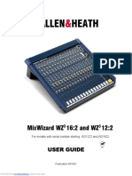 Mixwizard WZ 16:2 and WZ 12:2: User Guide