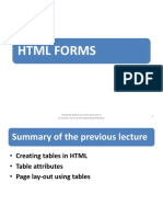 HTML Form Elements Guide