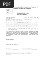 Carta solicitud prestamo