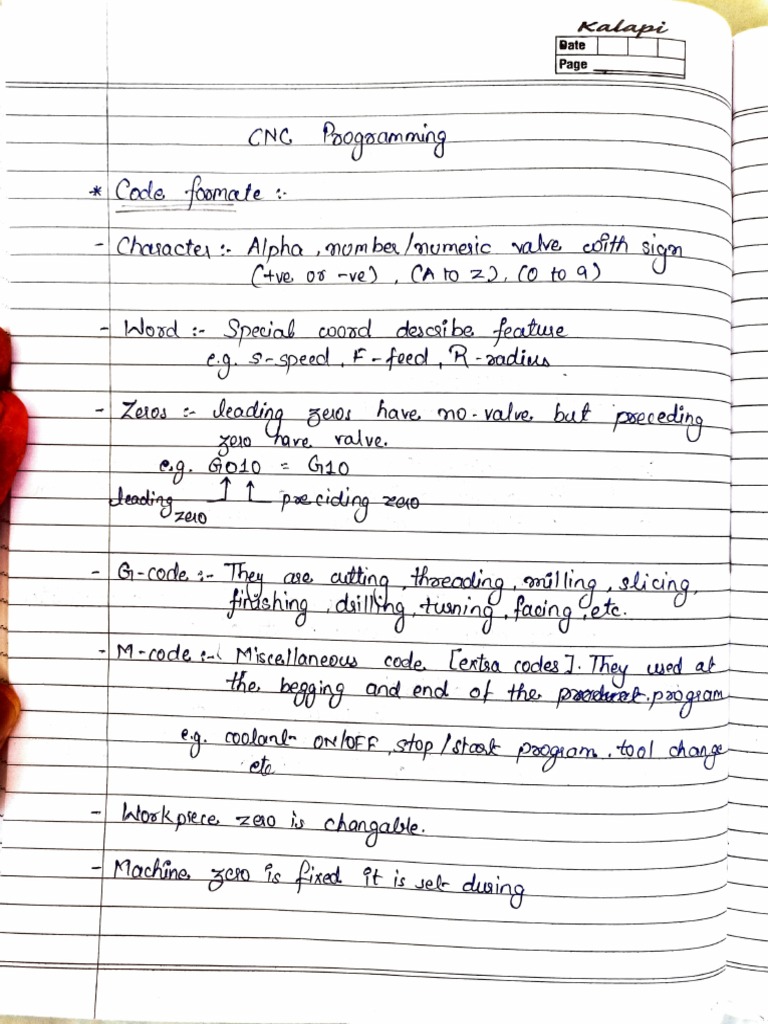 CNC Programming | PDF image.