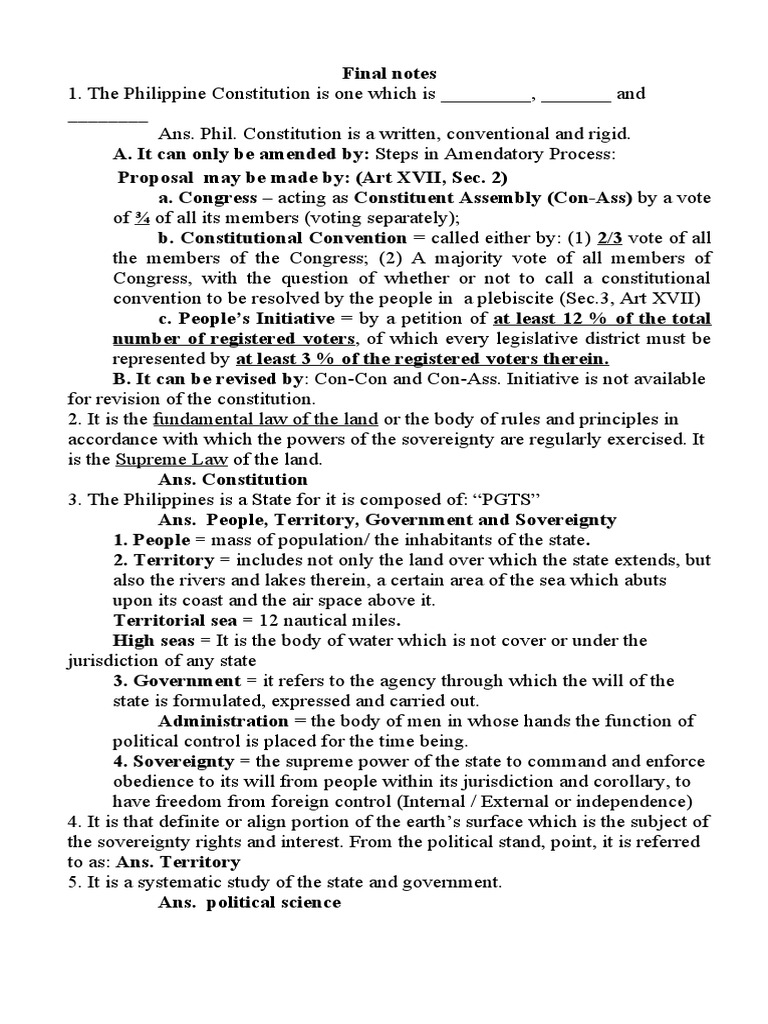 Final Notes For PDF Bail U.S. State