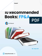 FP&a Book Recommendations