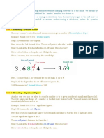 Rounding Numbers