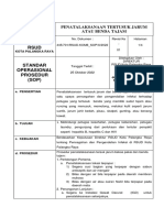 Sop Penatalaksanaan Tertusuk Jarum Atau Benda Tajam