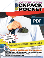 2022 - SEJARAH - NOTA POKET WITH COVER