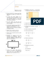 Expresiones Algebraicas 2 ESO