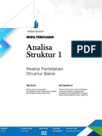 Modul 2 Analisa Struktur 1 UMB