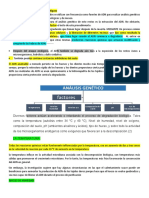 Factores: Análisis Genético