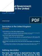 Multilayered Government - Devolution Slides