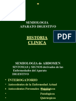 Semiologia II - Historia Clìnica