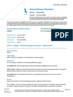 Airworthiness Directive: Design Approval Holder's Name: Type/Model Designation(s)