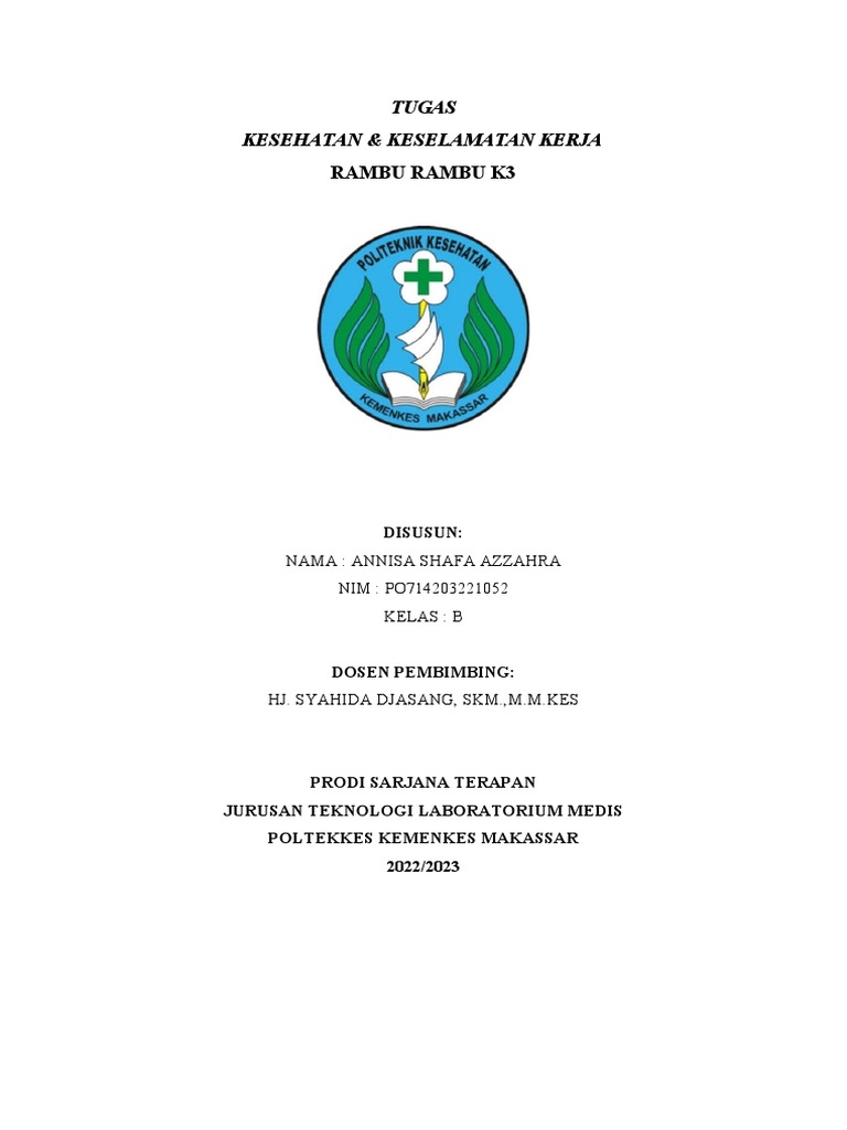 Rambu K3: Fungsi dan Arti Warna | PDF | Teknologi & Rekayasa