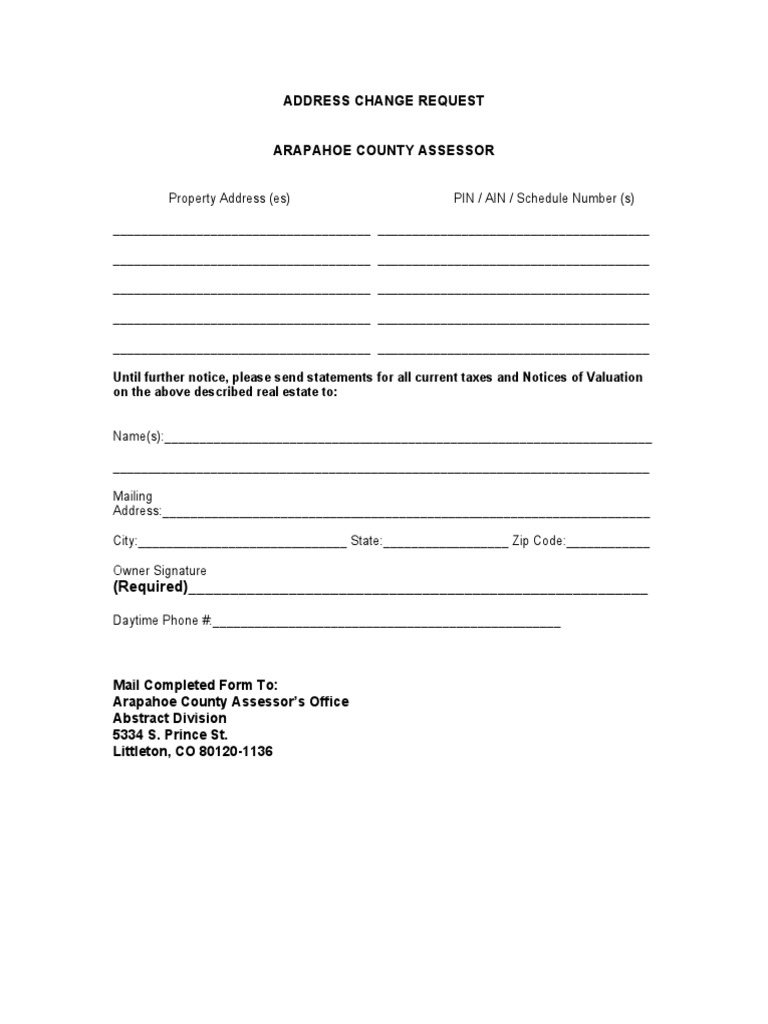 2015 Address Change Request - 201708141722081197 | PDF | Computers ...