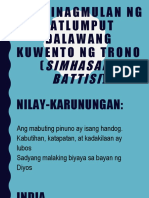 Dokumen - Tips - Filipino 9 Ang Pinagmulan NG Tatlumput Dalawang Kuwento NG Trono