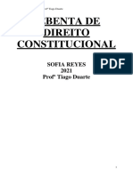 Sebenta Direito Constitucional Sofia Reyes