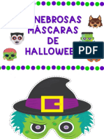 Tenebrosas Mascaras de Halloween