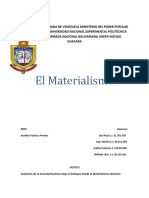 Teoría Materialismo Histórico