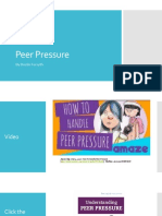 PEER PRESSURE Task 5 Presentation