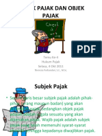 04-Temu Ke 4SUBJEK PAJAK DAN OBJEK PAJAK