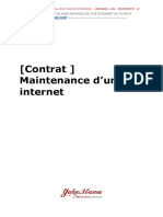 Exemple Contrat Maintenance Site Internet Gratuit