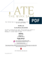 Fate The Winx Saga Transcript 101 To The Waters and The Wild