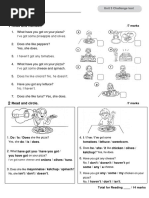 Reading Writing Unit 3