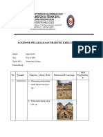 LOGBOOK PELAKSANAAN PRAKTEK KERJA LAPANGAN Agus Nora