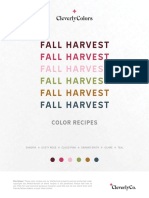 Cleverly Colors FallHarvest