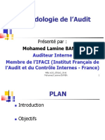 Méthodologie de L'audit - MBAACG - 2016