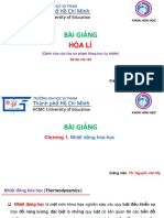 Bài giảng chương 1. Nhiệt động hóa học (Cập nhật mới - Sửa lỗi)