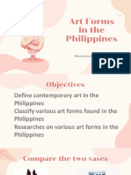 Art Forms in The Philippines
