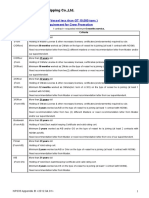 NP033 Appedix B-2 Standard Qualification Requirement For Crew Promotion-Revised 01st Oct - (JX)