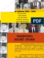 KABINET - SUKIMAN Sejarah Indonesia