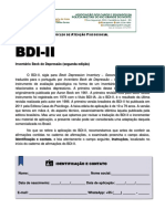 BDI-II - Inventário Beck de Depressão